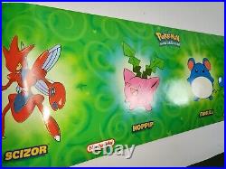 Pokemon Gotta Catch em All Store Display Banner Rare 2000 50