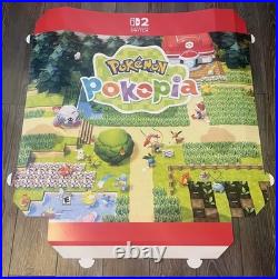 Pokemon Pokopia Nintendo Switch 2 Promotional Store Display GameStop 33x24 Rare