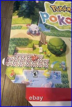 Pokemon Pokopia Nintendo Switch 2 Promotional Store Display GameStop 33x24 Rare