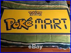 Pokemon Store Display Sign PokeMart Sign Uber Rare