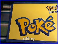 Pokemon Store Display Sign PokeMart Sign Uber Rare