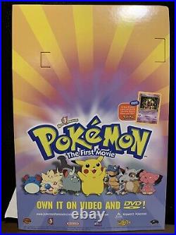 Pokemon The First Movie Counter Display Store Standee Rare Vintage Nintendo