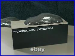 Porsche Design Dealer Logo Display Fixture Pens Watch Desktop Authentic Rare Htf