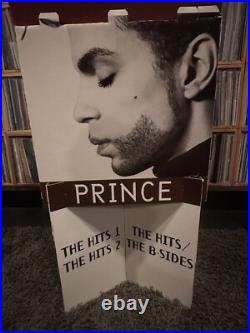 Prince The Hits Standee In-store Display VHS Cassette CD Warner PROMO HTF RARE