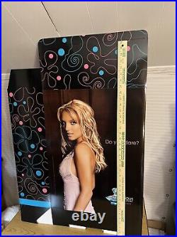 RARE-05-Britney Spears-Curious The Fragrance-18X 24 End-Cap Store Display Box