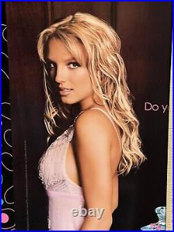 RARE-05-Britney Spears-Curious The Fragrance-18X 24 End-Cap Store Display Box