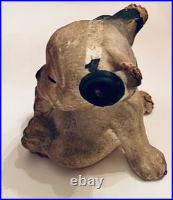 RARE 1920s Crosley Pup Radio Bonzo Paper Mache Dog Advertising Store Display