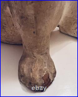 RARE 1920s Crosley Pup Radio Bonzo Paper Mache Dog Advertising Store Display