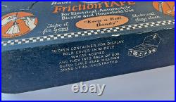 RARE 1920s DUTCH BRAND FRICTION TAPE Store Display Box NOS 16 Rolls Van Cleef