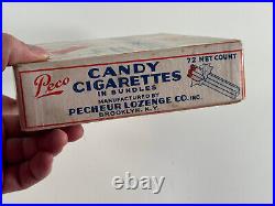 RARE 1930s 40s Pico Candy Cigarettes Advertising Store Display Candy Box