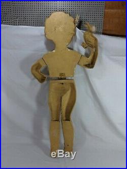 RARE 1936 Art Deco Flapper 39 mannequin Korrect-Way Glass Eyes store display