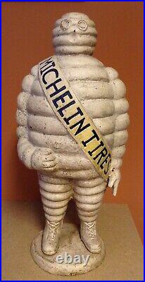 RARE 1940s Michelin tires Michelin Man Cast Iron Statue (Store Display)