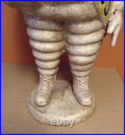 RARE 1940s Michelin tires Michelin Man Cast Iron Statue (Store Display)