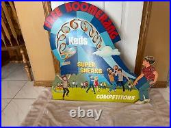 RARE 1973 KEDS CHILDRENS SHOE MOTION STORE DISPLAY WithBOX