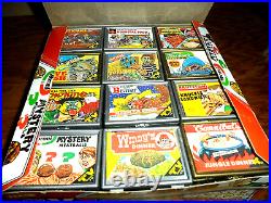 RARE 1976 Fleer CRAZY TV DINNER Candy FULL STORE Display Box 36 WACKY Pack Era