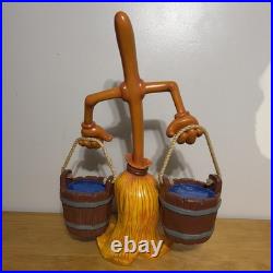 RARE 1989 WD Co. Fantasia Broom 28 Tall Store Display Vintage HTF READ DESC