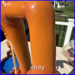 RARE 1989 WD Co. Fantasia Broom 28 Tall Store Display Vintage HTF READ DESC