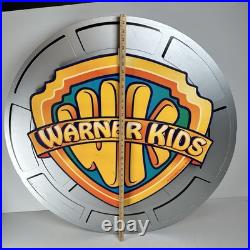 RARE 1996 Warner Kids Store Display Sign 36 Looney Tunes DC Comics Characters