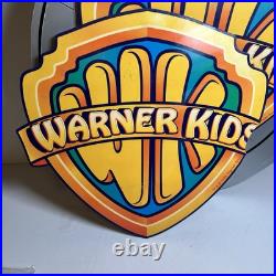 RARE 1996 Warner Kids Store Display Sign 36 Looney Tunes DC Comics Characters