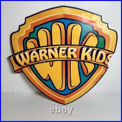RARE 1996 Warner Kids Store Display Sign 36 Looney Tunes DC Comics Characters