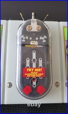 RARE! 1999 Star Wars EP1 Phantom Menace COMMTECH READER Toys R Us Store Display