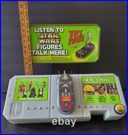RARE! 1999 Star Wars EP1 Phantom Menace COMMTECH READER Toys R Us Store Display