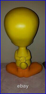 RARE 1999 WARNER BROS STORE DISPLAY TWEETY BIRD LARGE VERSION STATUE Free Ship