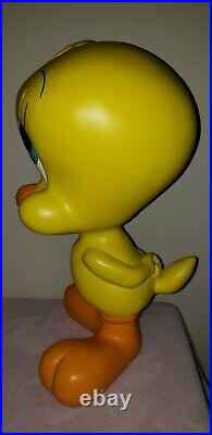 RARE 1999 WARNER BROS STORE DISPLAY TWEETY BIRD LARGE VERSION STATUE Free Ship