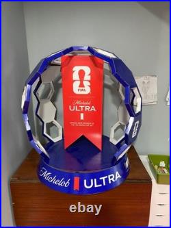 RARE 2026 FIFA World Cup Michelob Promotional Liquor Store Display! 3ftx3ft