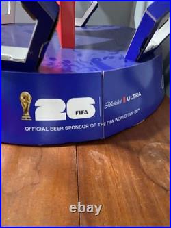 RARE 2026 FIFA World Cup Michelob Promotional Liquor Store Display! 3ftx3ft