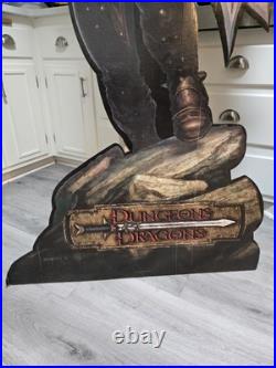 RARE 3rd Edition 2000 Dungeons & Dragons Lifesize Promotional Store Display