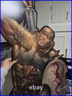 RARE 3rd Edition 2000 Dungeons & Dragons Lifesize Promotional Store Display