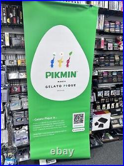 RARE AUTHENTIC Nintendo Pikmin Huge Store Display Banner Heavy Vinyl 7ft