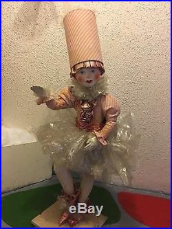 RARE Animated Vintage Mechanical Hamberger Store Display Candy Fairy Elf