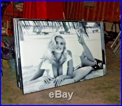 RARE! Anna Nicole Smith LARGE GUESS STORE DISPLAY PICTURE 1991 6 X 4 FEET