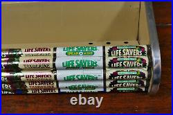 RARE Antique LARGE Life Savers Candy Store Display Five Shelf Countertop Rack