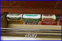 RARE Antique LARGE Life Savers Candy Store Display Five Shelf Countertop Rack