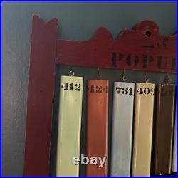 RARE Antique Woolsey's Paint Company Marine Sample Store Display Boat Yacht