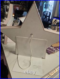 RARE Authentic Charlotte Tilbury Vanity Star Mirror Store Display Pieces (3)