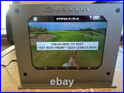 RARE Authentic Oakley PRIZM Digital Tower Tester Display Collector Item