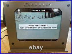 RARE Authentic Oakley PRIZM Digital Tower Tester Display Collector Item