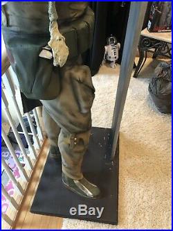 RARE Boba Fett Star Wars Life Size Statue Store Display Figure Bounty Hunter