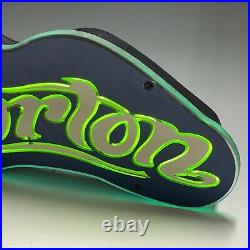 RARE Burton Snowboards Neon Sign Dealer Store Display Advertising Vintage