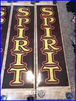 RARE Cirque du Spirit Halloween Exclusive Store Display Banners Uncle Charlie