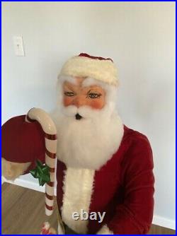 RARE David Hamberger Animated Store Display Santa