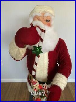 RARE David Hamberger Animated Store Display Santa