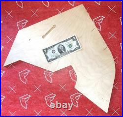 RARE Famous Stars And Straps Solid Wood Store Display Travis Barker Blink 182