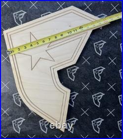 RARE Famous Stars And Straps Solid Wood Store Display Travis Barker Blink 182