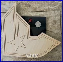 RARE Famous Stars And Straps Solid Wood Store Display Travis Barker Blink 182