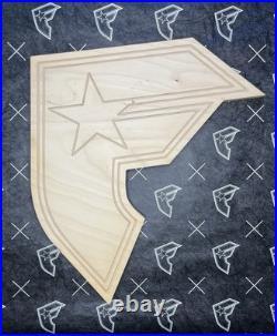 RARE Famous Stars And Straps Solid Wood Store Display Travis Barker Blink 182